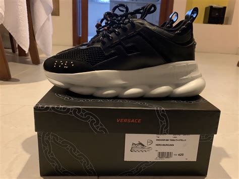 versace chain reaction size chart